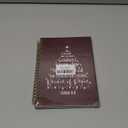 XNXLDYLH Christian Christmas Village Notebook Journal, O Holy Night Church Spiral Notebook, Bible Study Prayer Journals Notebooks for Women, Christmas Christian Office School Supplies Gifts, 5.5x8.3In