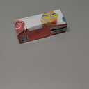 zeroUV Tropical Palm Leaf Shape Cut-Out Rimless Color Tinted Leaves Sunglasses (Gold / Red)