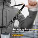 MAGEASY 2-in-1 Phone Lanyard Crossbody & Wristlet with Tether Tab & Belt Clip, Adjustable Phone Strap, Hands-Free Anti-Drop Travel Rave Accessories for iPhone & Android (Black)