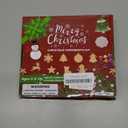 Wooden Christmas Ornaments for Crafts, Paint Your Own Xmas Ornaments, 60pcs Unfinished Blank Wood Slice Painting Kit, DIY Personalized Ornament Crafts for Christmas Tree Hanging Decorations