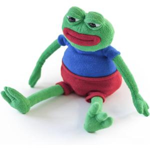 Hashtag Collectibles Pepe The Frog - The Official Plush Doll (Anatomically Correct) Hashtag Collectibles Pepe The Frog - The Official Plush Doll (Anatomically Correct)