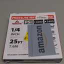 YAMATIC Pressure Washer Hose 25FT 1/4" Kink Resistant M22 Brass Fitting Power Washer Hose Replacement for Ryobi, Troy Bilt, Greenworks, CRAFTSMAN & More High PressureWashers, 3200 PSI
