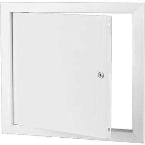 Lockable Steel Access Panel Door Reinforced Metal Access Panel - Drywall Ceiling/Attic Door - Solves Fragile Panels (24-24in Lock)