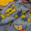 Blue Cartoon Dog Recovery Suit for Dogs After Surgery Anti Shedding Suit,Large Dog Bodysuit After Surgery Wear,for Female Male Abdominal Wounds Spay or Skin Diseases (38 (Chest 42.52 in | Backlength 27.95 in))