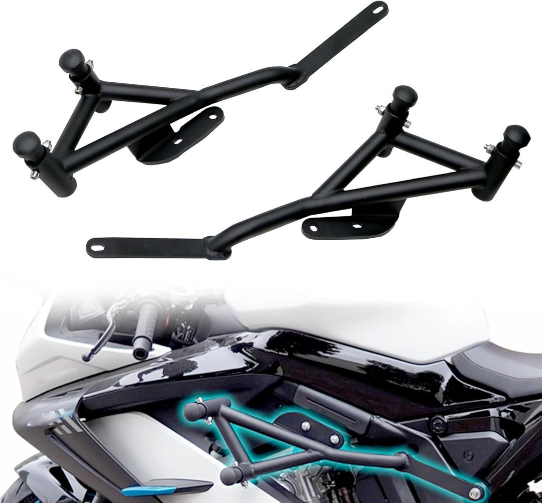 Highway Crash Bars Engine Guard for CFMOTO 675SR/675SR-R/675SS/675NK 2024/2025 Motorcycle Engine Guard & Crash Protection Bar, Frame Slider Kit for Anti-Slip & Drop Protection