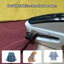 Handheld Sewing Machine,Portable,Mini Sewing Machine,Easy to Use,Fast Sewing Speed,Suitable for Sewing Clothes,Fabric,DIY Home Machine for Beginners.(Black)