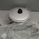 IMUSA Traditional Caldero made in Colombia with Lid, 4.8 Quart, Silver