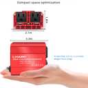 150W Power Inverter, LVYUAN Inverter 12V DC to 110V AC Car Plug in Adapter Outlet Dual 6.2A Charging USB Vehicle Converter for Phone, Laptops, Road Trip Charger