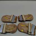 QUMY Dog Shoes for Large Dogs, Medium Dog Boots & Paw Protectors for Winter Snowy Day, Summer Hot Pavement, Water-Resistant in Rainy Weather, Outdoor Walking, Indoor Hardfloors Skid-Resistant Sole (Size 1: 1.8''x2.3''(W*L) (Pack of 4))