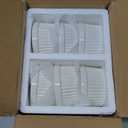 MALACASA Ramekins 8 oz Oven Safe, Porcelain Creme Brulee Ramekins Pudding Custard Cups Ceramic Souffle Dishes Ramakan Ramiken Ramicans Baking Bowls Set of 6, White, Series RAMEKIN-DISH