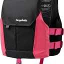 Gogokids Swim Vest for Kid, Lightweight Low Profile Swimming Aid | Front Pocket, Adjustable Buckles, Reflective Strips, Floaties for Swimming, Youth Swim Vest for Kayaking and Boating Size: Teen (75-125 lbs)