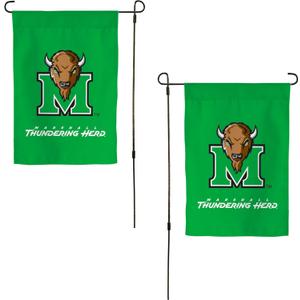 Desert Cactus Marshall University MU Garden Flag  19 x 12 inch Marshall Thundering Herd Banner, For Outdoor Display and Events (Design H)
