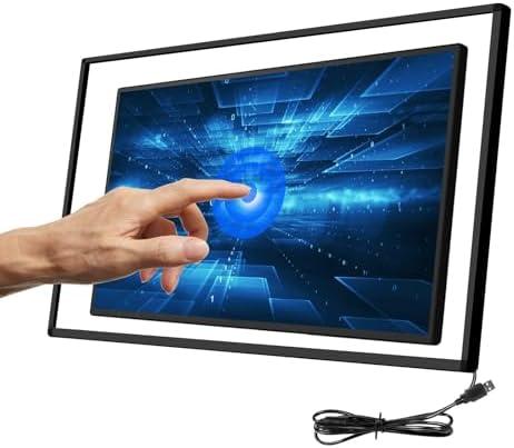 SpecialTouch 55 Inch Infrared Touch Screen Frame 20 Points Interactive Ir Touch Panel Overlay Suitable for Touch Monitor TV Frame, Touch Whiteboard
