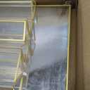 6 Pack Acrylic Sign Holder 8.5X11 Gold Picture Frames Double-Sided Display Stand Clear Acrylic Frame for Menu Holder Wedding Table Number Holder Photo Frames