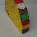 Taco Pinata for Cinco de Mayo, Fiesta, Mexican Birthday Party Decorations (Small, 17 x 10 In)