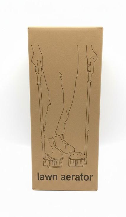 Manual Lawn Aerator With Dual Spike Plates