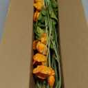 ATFL Orange Poppy Flowers Artificial for Wedding Decorations,12 Pcs Fake Faux Silk Poppies Bulk for Home Decor Table Centerpieces Floral Arrangement(23.5, Orange)