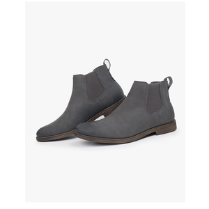 Hawkwell Men's Plus Size Chelsea Boots Classic Casual Dress Ankle Boots , Size 12