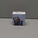 Mini Wireless Lavalier Microphone for iPhone iPad Android with Lightning/USB-C Plug, 80H Work Time Noise Reduction Lapel Mic for Recording, Clip Omni Lav Mic for Video Recording, Tiktok, Youtube, Vlog (Black J12 2IN1)