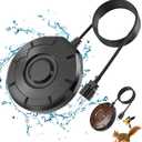 Bird Bath Heater for Outdoors in Winter, Birdbath Water Heater 120 W Pond De-Icer, Bird Bath Deicer Full-Covered Aluminum, Birdbath Heater Thermostatcally Controlled Auto Shut Off for Winter