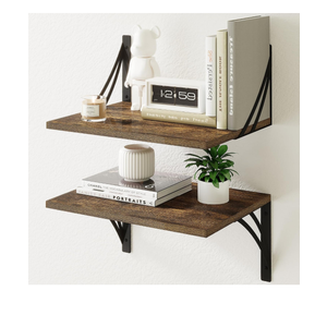 Deep Floating Shelves for Wall, 12 Inch Deep Wall Shelves, Large Wall Mounted Shelves for Living Room Bedroom