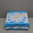 Rocinha 100 Pack Disposable Changing Pads Baby Disposable Underpads Waterproof Diaper Changing Pad Breathable Underpads Bed Table Protector Mat (17 x 13 Inches)