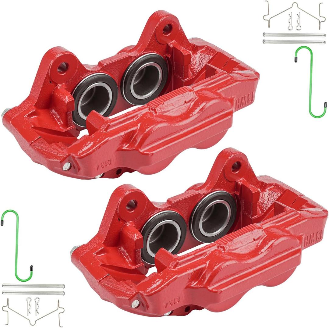 PHILTOP Brake Caliper Front Compatible with 2005-2023 Tacoma, 2000-2006 Tundra, 2003-2009 4Runner, 2007-2014 FJ Cruiser, 19-2984, 19-2985