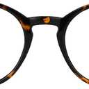 TIJN Blue Light Blocking Glasses Men Women Vintage Thick Round Rim Frame Eyeglasses