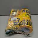 Dynta Caution Tape Yellow 5-Pack 3 Inch x 1000 Feet Caution Tape Roll Strong for Halloween Decorations, Party, Work-Site