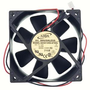 for ADDA AD0812HS-A70GL Cooling Fan, DC12V 0.25A 8025 Chassis Power Supply Fan 80x80x25mm