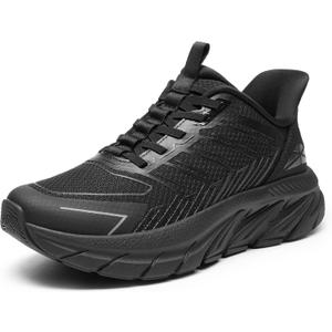 ALLSWIFIT Women's Slip On Walking Shoes Running Comfortable Tennis Breathable Non Slip Athletic Gym Workout Cross Training Fashion Sneakers (8)