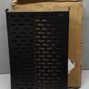 Tecmojo 1U Rack Shelf,19 inch Rack Shelf 12 inch Depth,Rack Mount Shelf with Anti-Slip Stops,Server Rack Shelf and Network Shelf for 19 in Equipments, 55lbs Capacity of Vented 1U Shelf,No Lip(2 Pack)