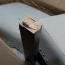 25'' Wood and Fabric Kitchen Breakfast Bar Stools in Beige (Set of 2)