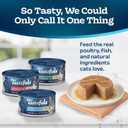 Blue Buffalo Tastefuls Natural Pate Wet Cat Food Variety Pack, Salmon, Chicken, Ocean Fish & Tuna Entres 3-oz Cans (12 Count - 4 of Each Flavor) (EXP 01/09/26)
