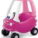 Little Tikes 630750 Cozy Coupe Rosy Ride-On Toy-Toddler Car Push and Buggy Includes Working Doors, Steering Wheel, Horn, Gas Cap, Ignition Switch-for Boys and Girls Active Play
