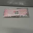 Cizoe Vintage Short Lace Gloves for Women Derby Tea Party Wrist Length Floral Gloves for Wedding Costume Gloves (G001-pink)