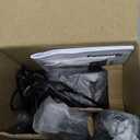 Panasonic Cordless Phone with Answering Machine, Advanced Call Block, Bilingual Caller ID and High-Contrast Display, Expandable System with 2 Handset Cordless Telephones - KX-TGD832M (Metallic Black)