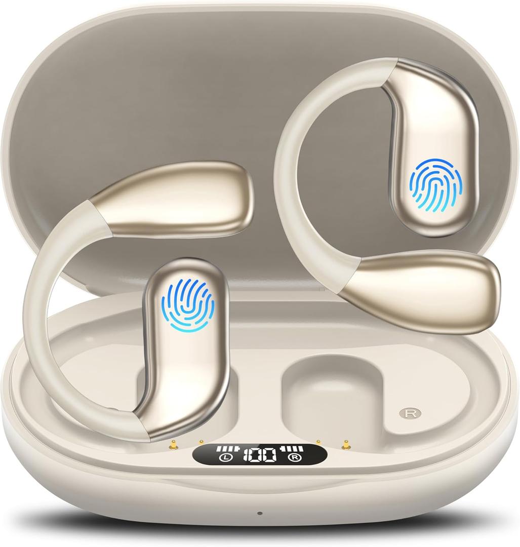 Earbuds, Language Translator AI, OWS Real-Time 3-in-1 Translation Earbuds 144 Languages & Accents, Audifonos Traductores Inglés Español, Translation Device for Travel Business, White