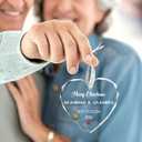 Christmas Pregnancy Announcement for Grandparents, Merry Christmas Grandma and Grandpa Coming Soon See You in 2026, Promoted to Grandparents First Time 2026, 3inch Pregnancy Ornament