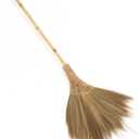 Vietnamese Natural Soft Broom - Broom Grass Handmade Broom Witch Broom Bamboo 57.08 inch Length, 19.69 inch Width