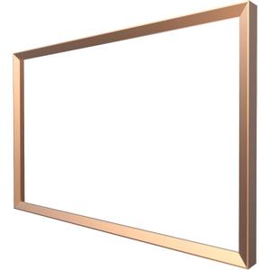 Aluminum Alloy Decorative Frame case for Echo Show 21 (Bronze)