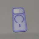 SUPFINE Magnetic for iPhone 17 Pro Case (Compatible with MagSafe)(Military Grade Drop Protection)(Camera Protection) Translucent Matte Shockproof Phone Cover 2025,Blue Purple