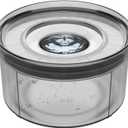 1Gallon No Spill Dog Water Bowl-3.8L Large Capacity, BPA-Free, Anti-Splash & Anti-Digging Design with Non-Slip Base for Messy Drinkers (Smoky)