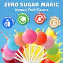 Zollipops Clean Teeth Lollipops, Anti Cavity, Sugar Free Candy for a Healthy Smile Great for Kids, Diabetics and Keto Diet, Natural Fruit Variety, 5.2oz (packaging may vary)