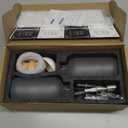 Dish Soap Dispenser Set for Kitchen 16oz Glass Bottle with Stainless Steel Pump, Instant Dry Tray, Perfect for Kitchen Decor and Bathroom Accessories, Womens Gifts for Christmas