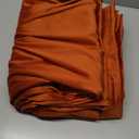 MIULEE Velvet Curtains 84 inches 2 Panels - Luxury Burnt Orange Blackout Curtains for Bedroom Living Room Thermal Insulated Super Soft Window Drapes Rod Pocket & Back Tab, Terracotta Rust Fall Decor