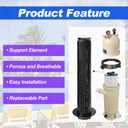59053800 Center Core Replacement for EC-160353,EC-160355 150/175/200 sq.ft Clean and Clear Pool Filter