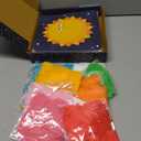 jackinthebox Poke Poke Art for Kids  Space Theme, Mess-Free Fabric Art and Craft, Flower Pressing Kits, Gift for Kids, Toys for Girls and Boys Ages 4 5 6 7 8