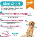 Soft Neoprene Padded Dog Collar and Leash Set for Large Dogs | Comfortable, Adjustable, Quick-Release, Durable, Breathable, Easy Clean, Cute, Fancy| Donut | Pink