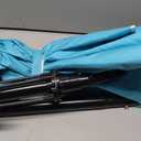 HOMEDEMO 7FT Portable Folding Beach Umbrella for On-the-Go Sun Protection at Outdoor Events